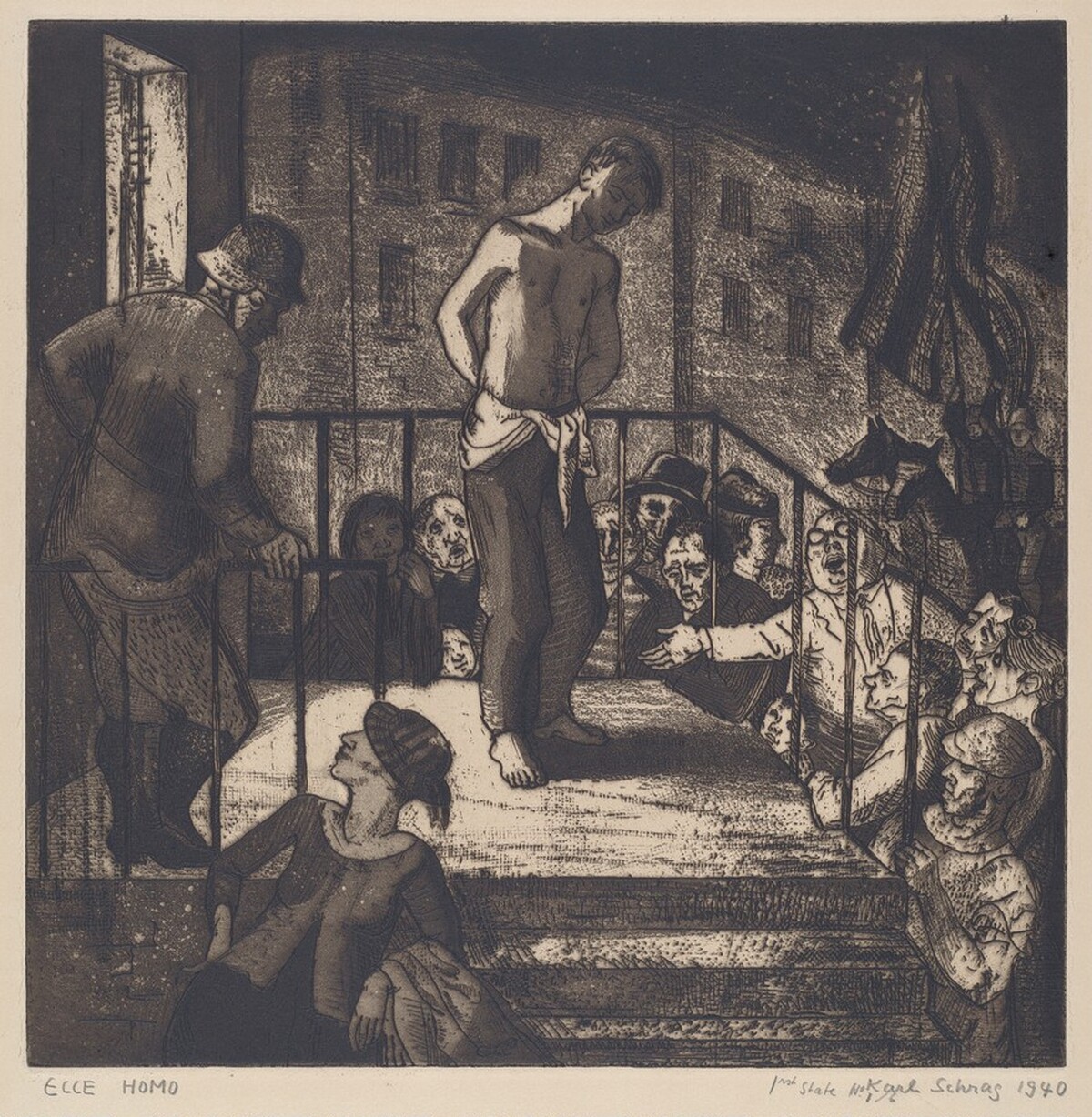 Ecce Homo by Karl Schrag