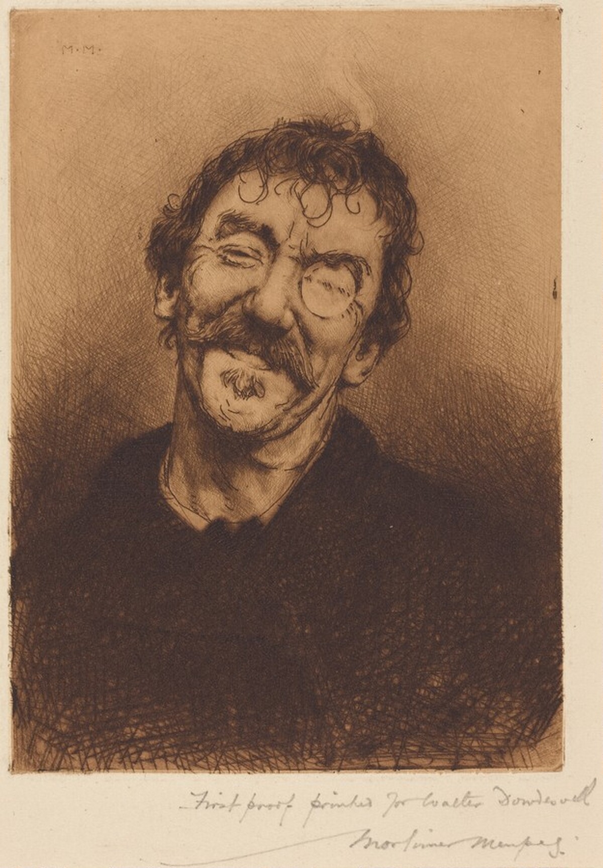 James McNeil Whistler by Mortimer Menpes