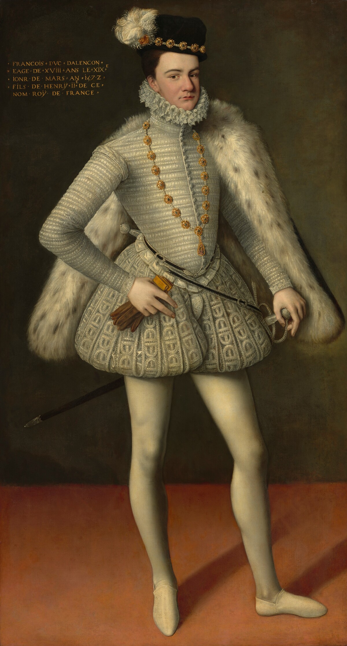 Prince Hercule-François, Duc d'Alençon by French 16th Century