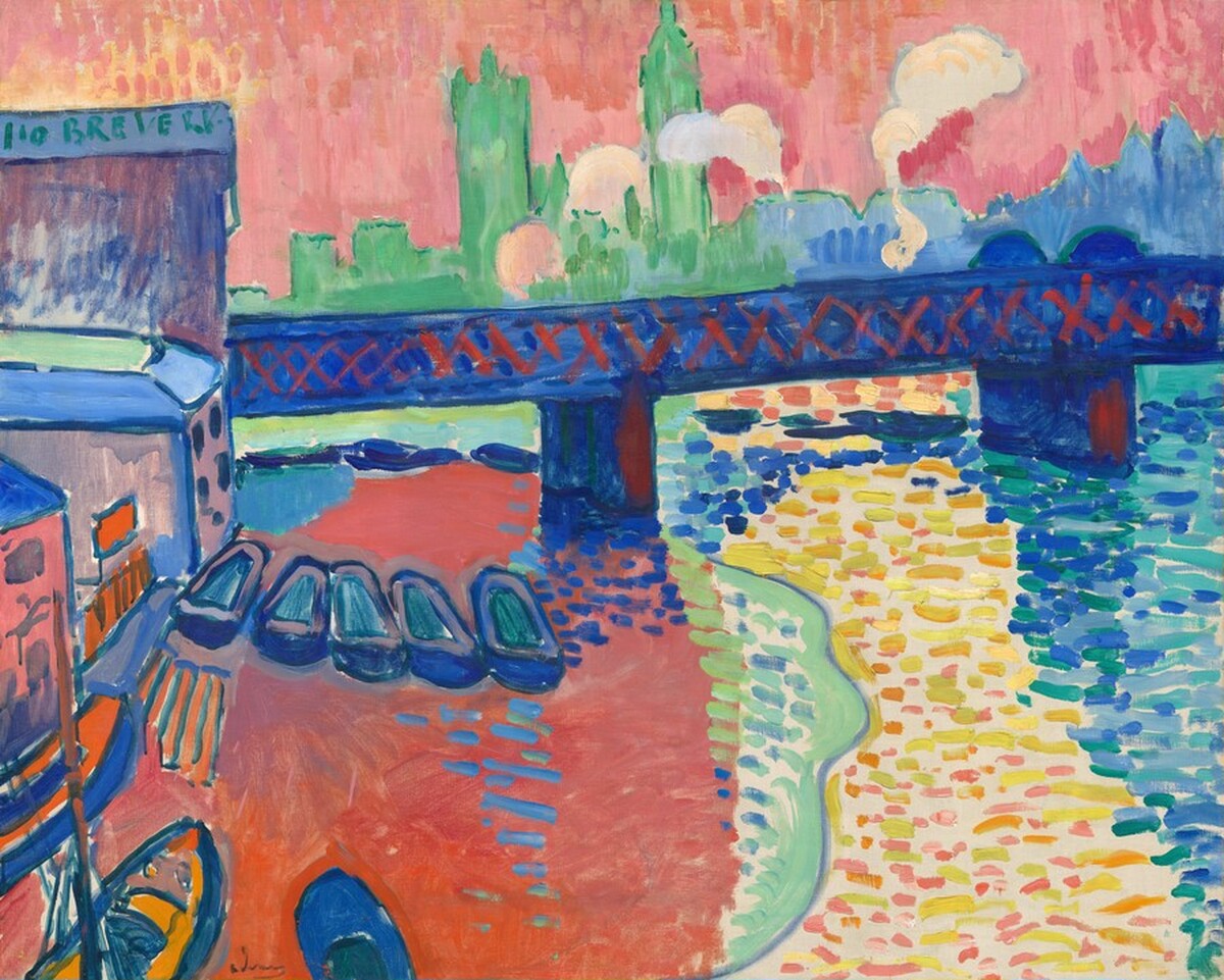 Charing Cross Bridge, London by André Derain