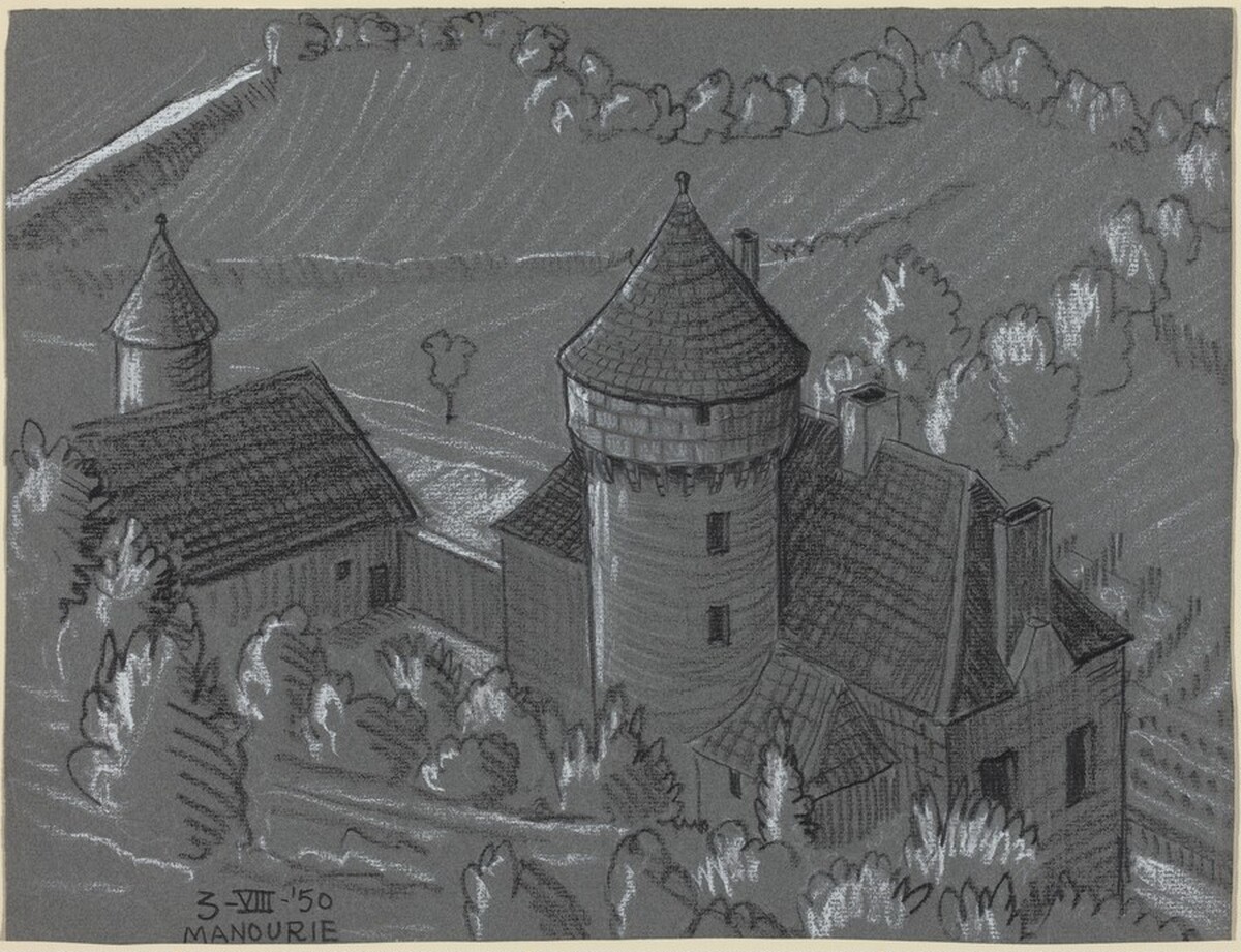 Manourie by M.C. Escher