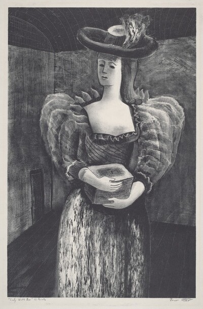 Lady With Box