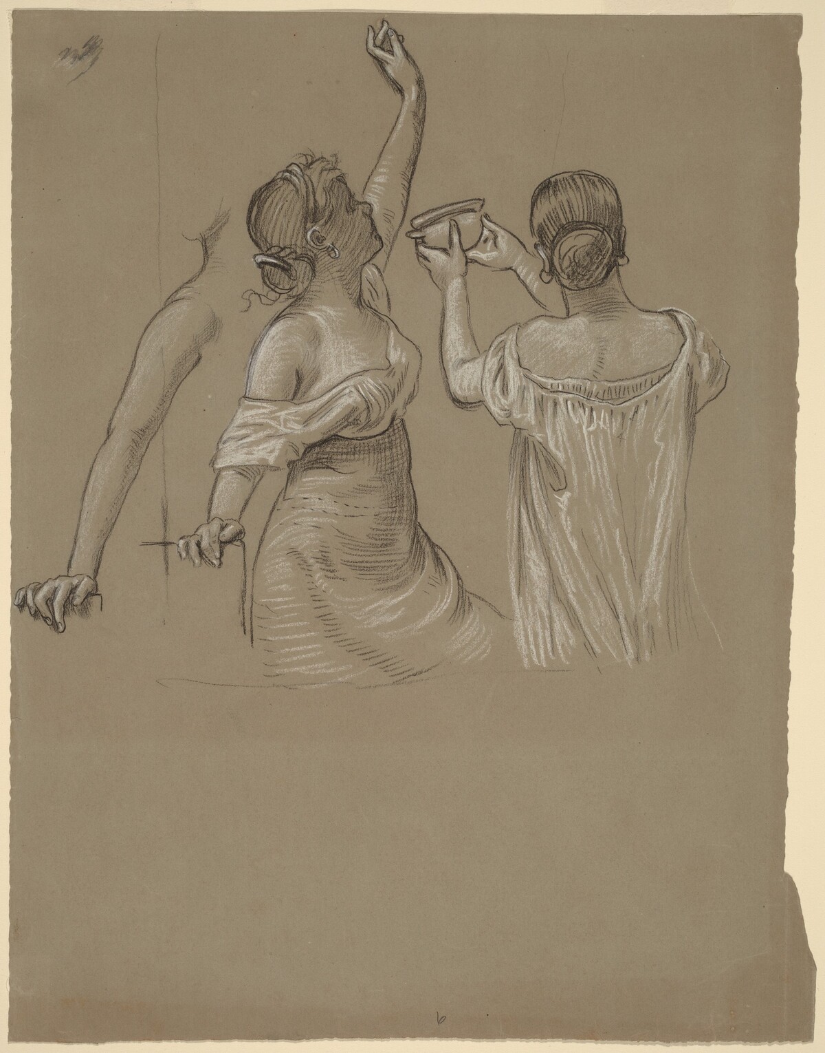 Dionysian Revelers by Elihu Vedder