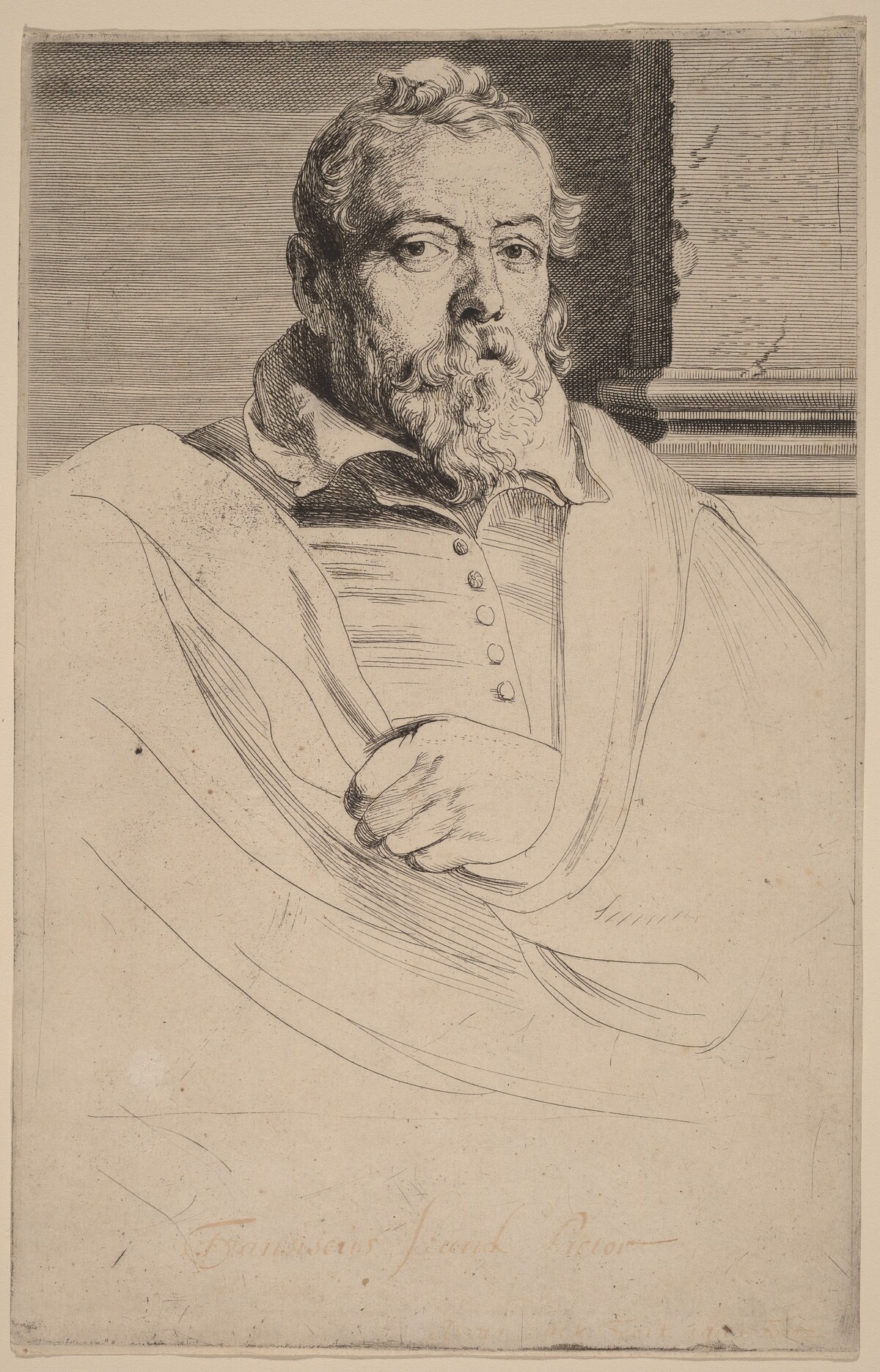 Frans Francken II by Sir Anthony van Dyck