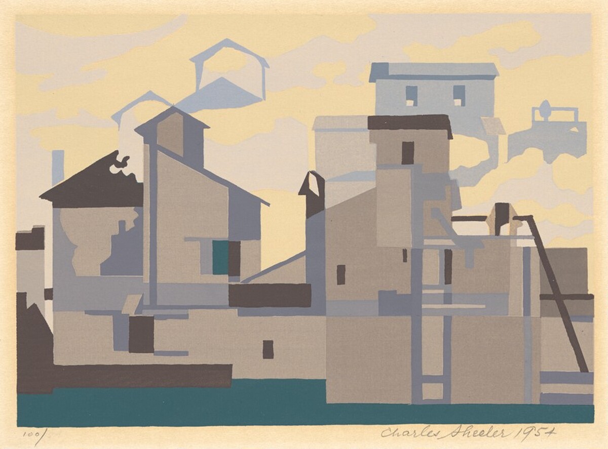 Architectural Cadences by Charles Sheeler