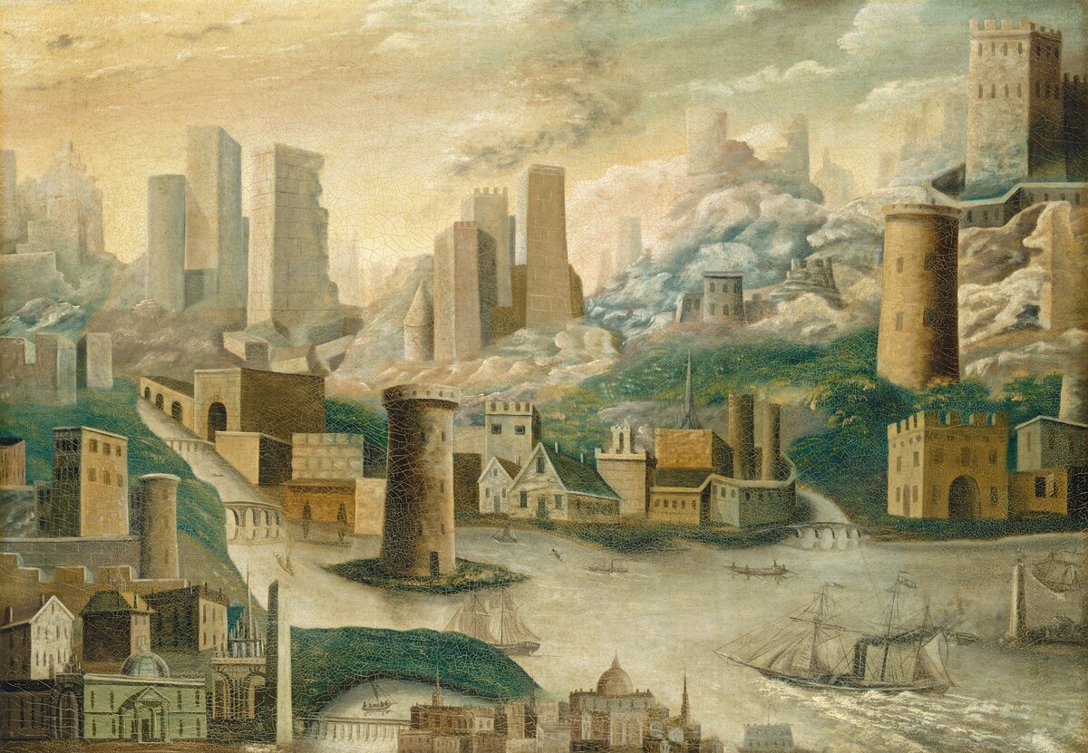 A City of Fantasy by American 19th Century