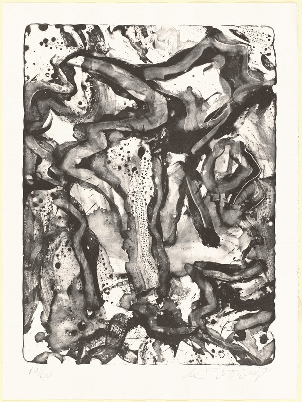 Landscape at Stanton Street by Willem de Kooning