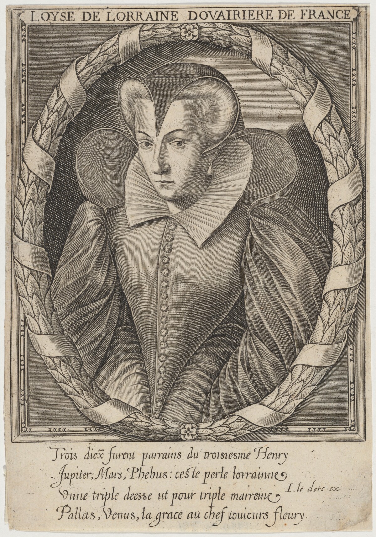 Louise de Lorraine, Wife of Henry III by Unknown Artist