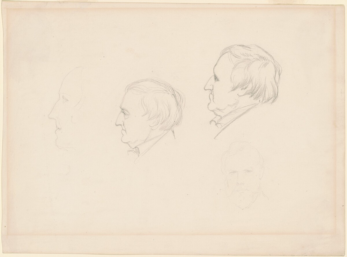 Studies of Men by Emanuel Gottlieb Leutze