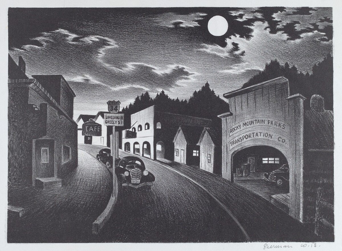 Untitled [Moonlight Play] by James Russell Sherman