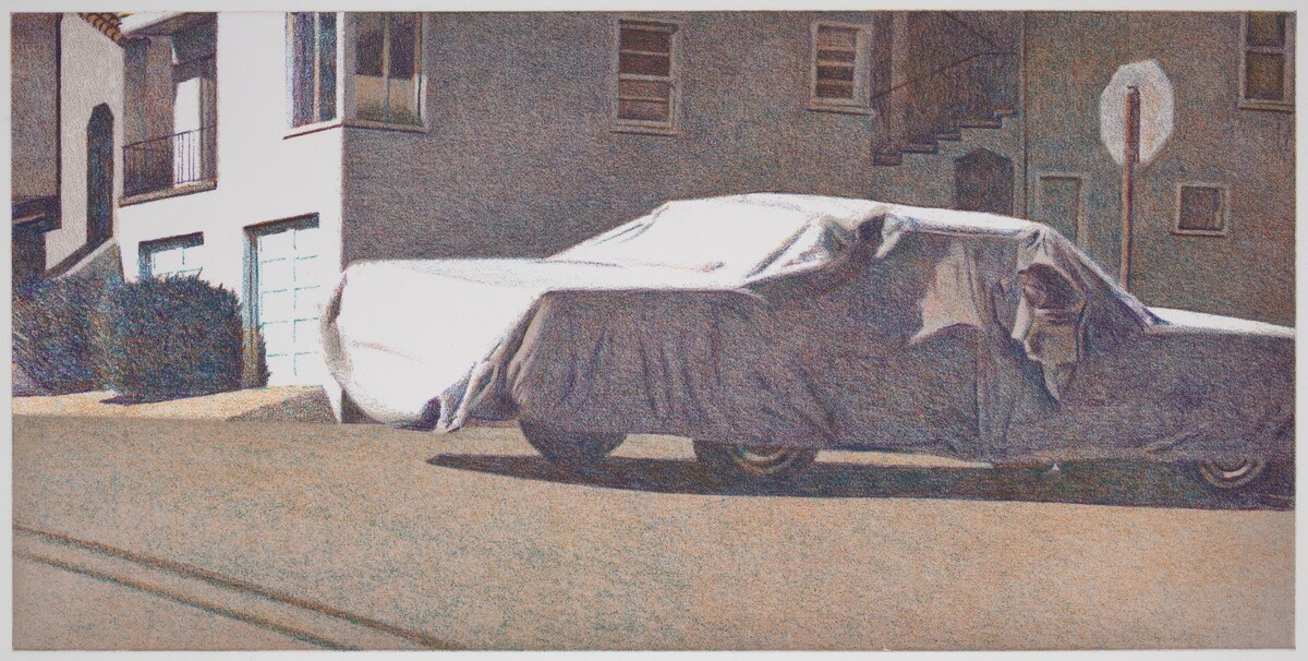 Covered Car--Missouri Street by Robert Bechtle