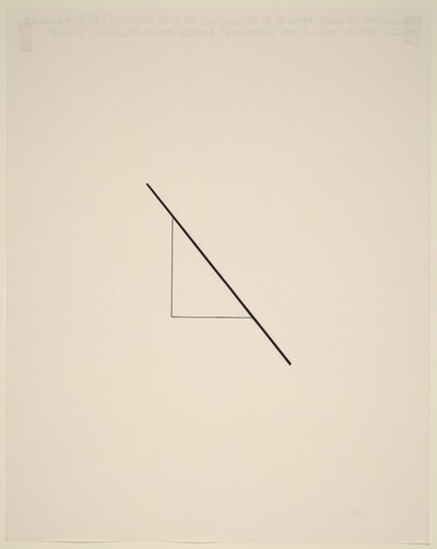 Diagonal/Right Angle 1 Diagonal of Two Fused Straight Lines; Right Angle of Straight Lines