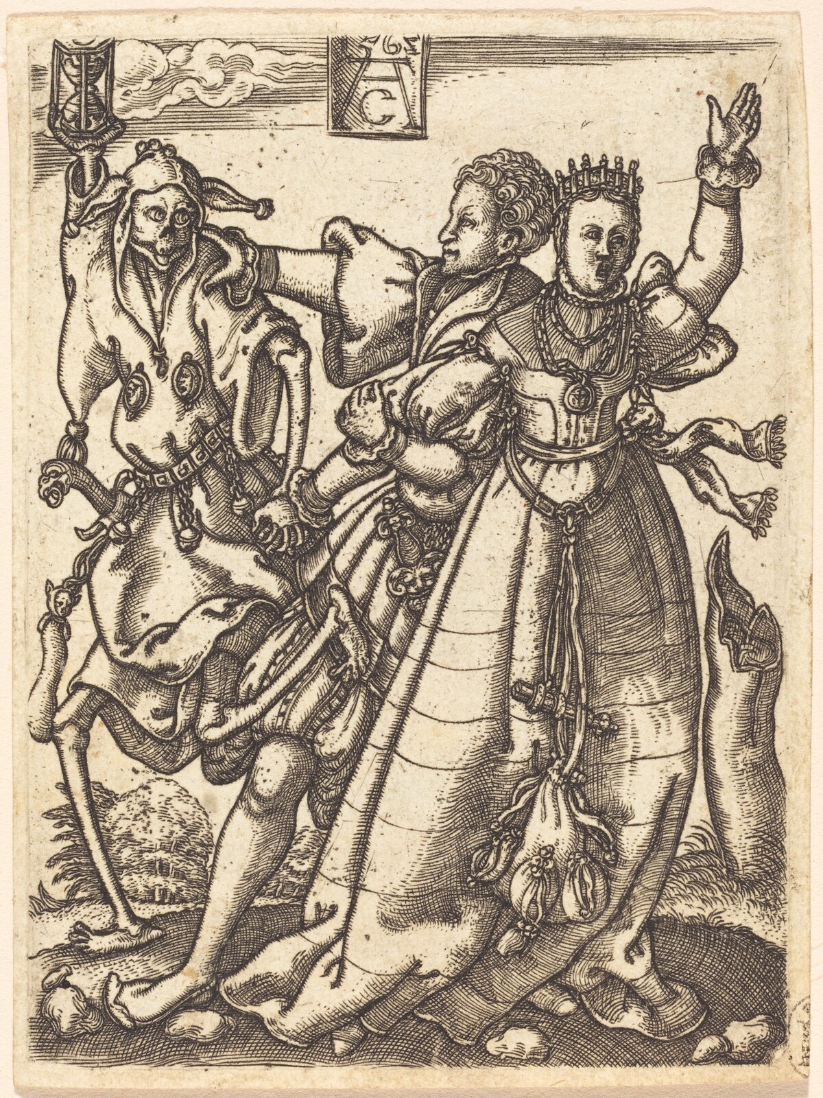 Dance of Death V by Allaert Claesz