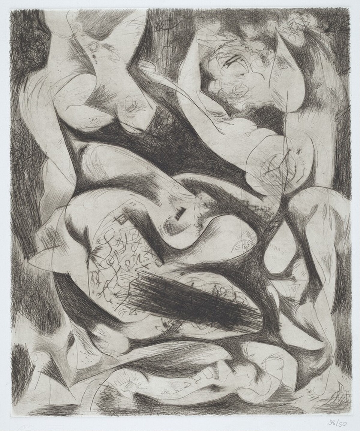 Untitled by Jackson Pollock