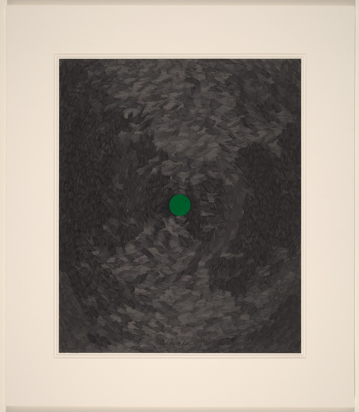 Untitled Drawing J#13 - 80 (Berlin) by Stephen Antonakos