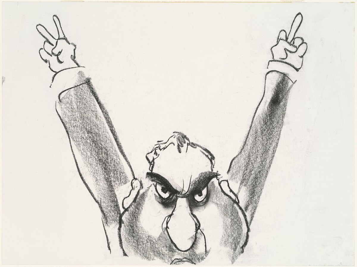 President Nixon by Pat Oliphant