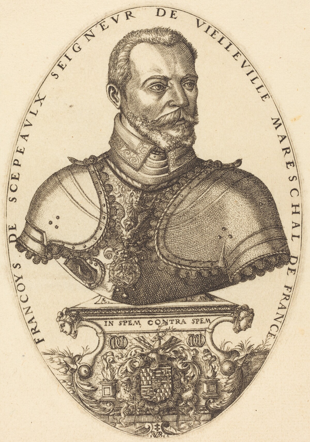 Francoys de Scepeaulx by Pierre Woeiriot