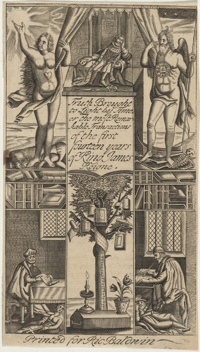 Frontispiece to Truth Brought to Light by Time