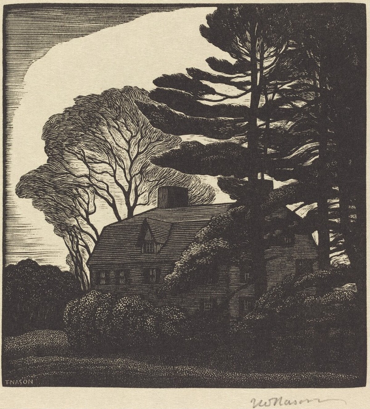 The Old Manse, Concord by Thomas W. Nason
