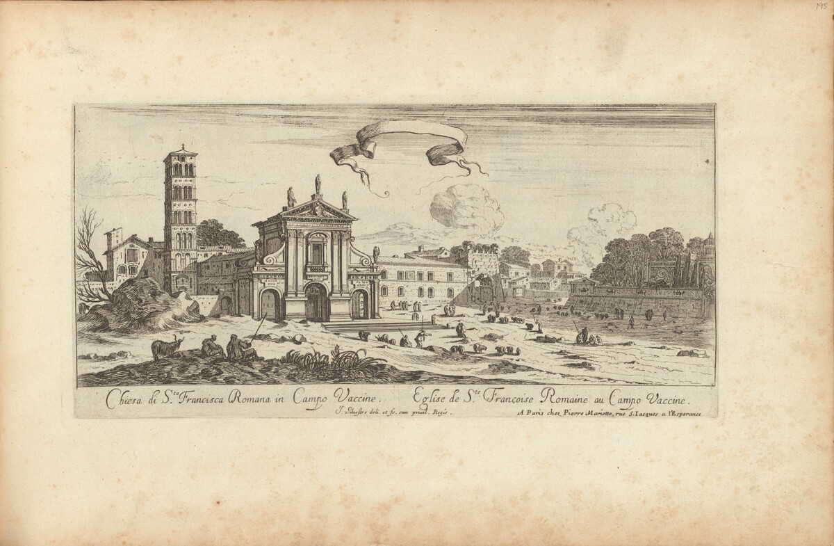 Chiesa di Sta Francisca Romana in Campo Vaccine by Israël Silvestre