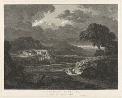 The Great Heroic Landscape, Dedicated to Schiller