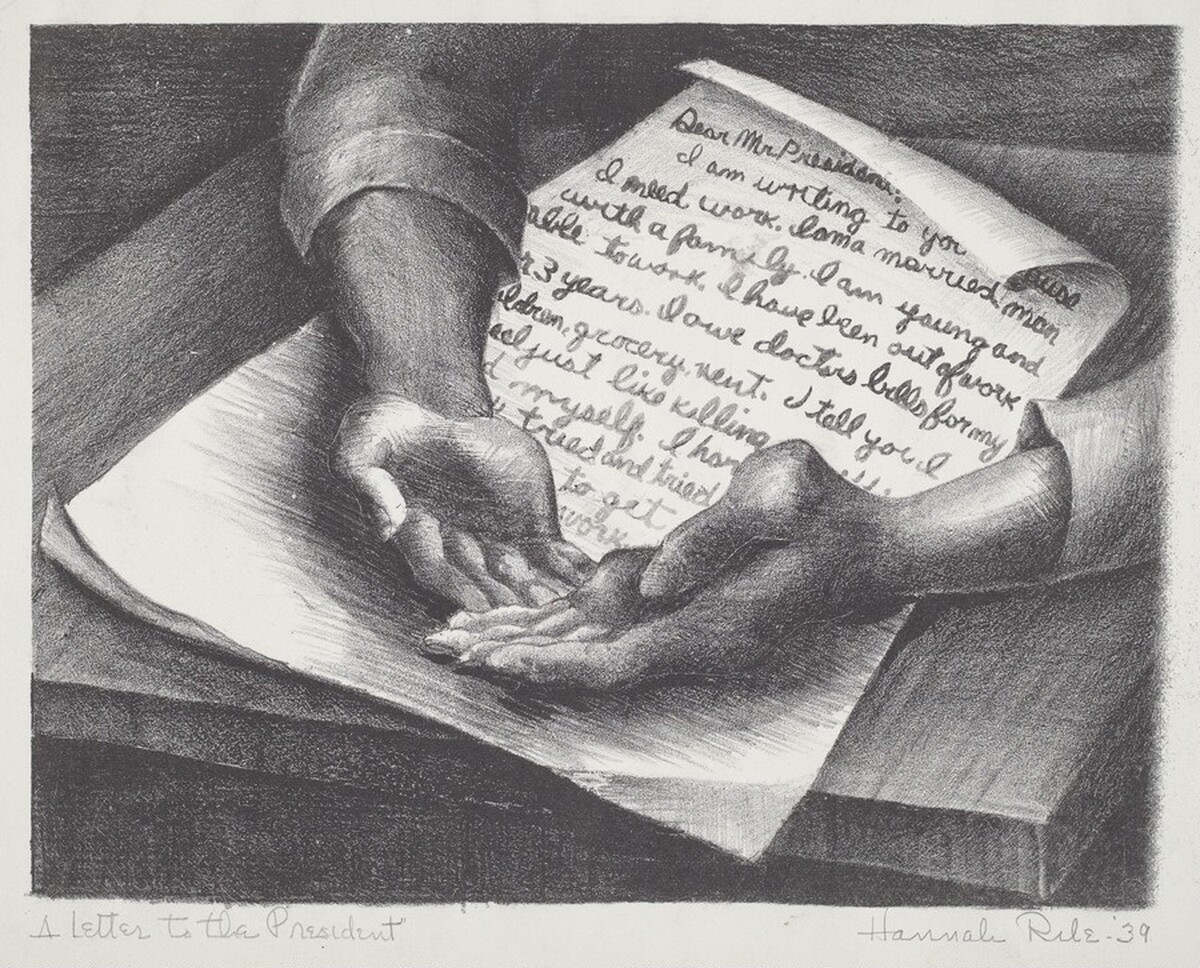 A Letter to the President by Hannah S. Rile