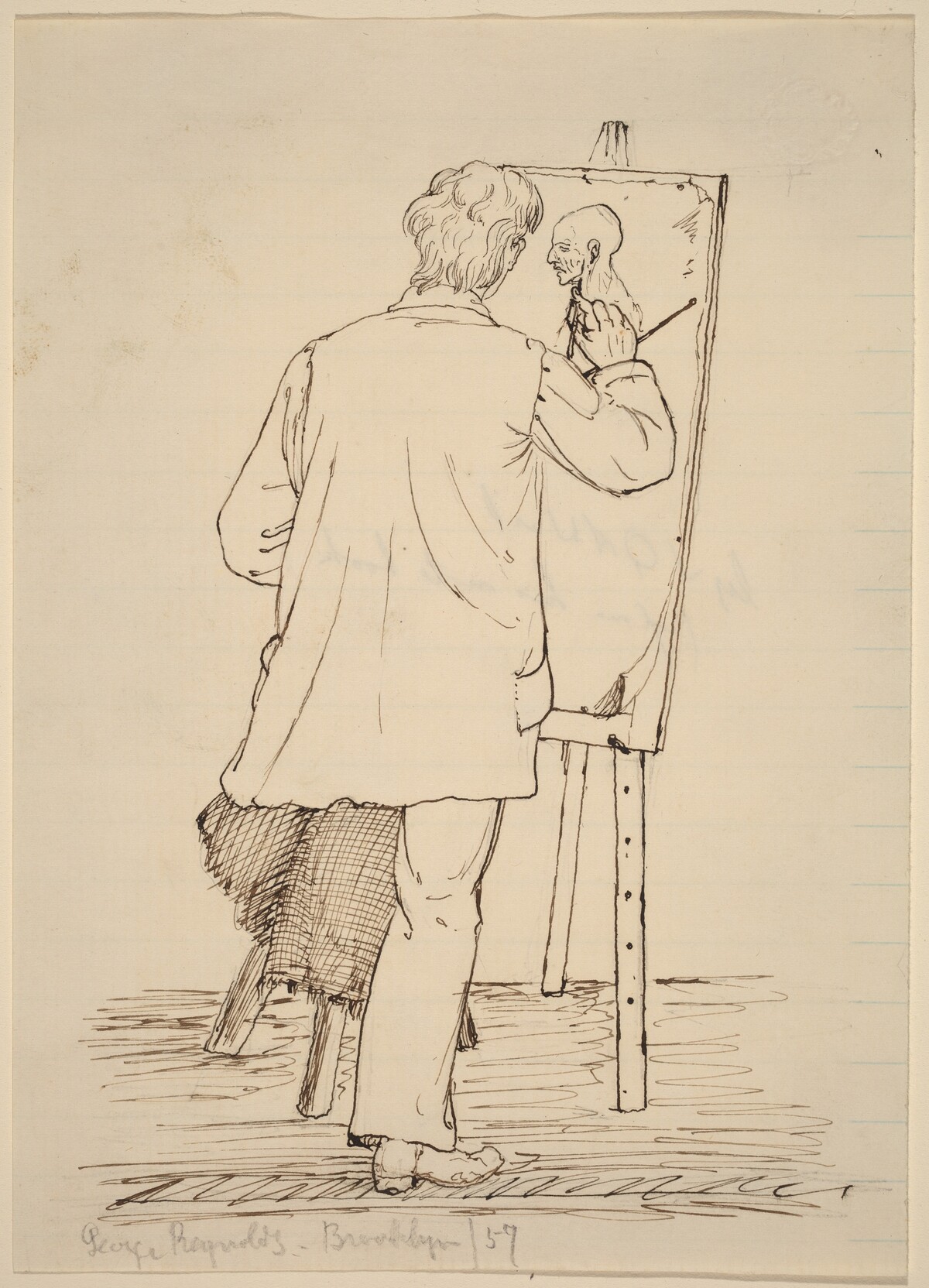George Reynolds by John Quincy Adams Ward