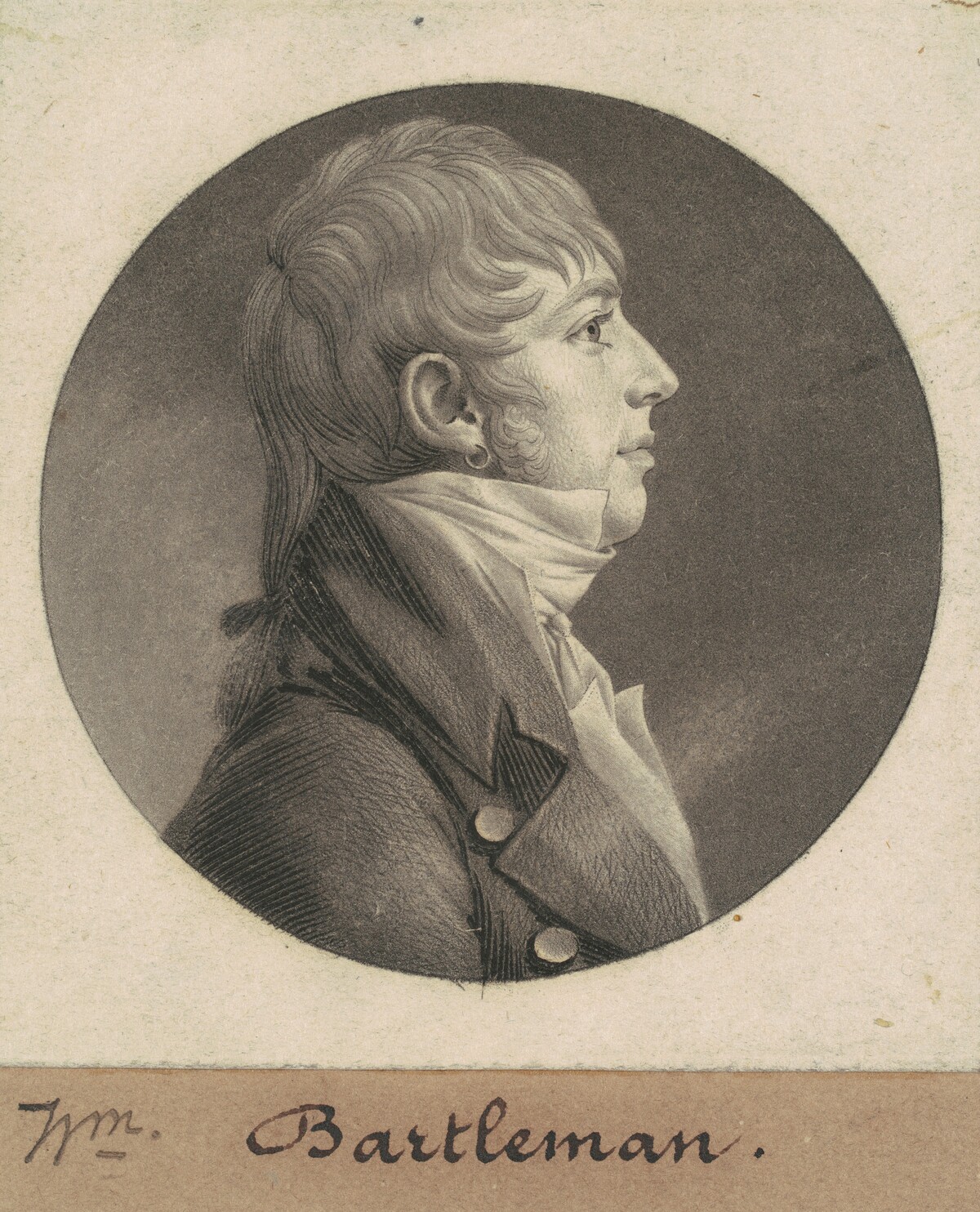 Thomas West Peyton by Charles B. J. Févret de Saint-Mémin