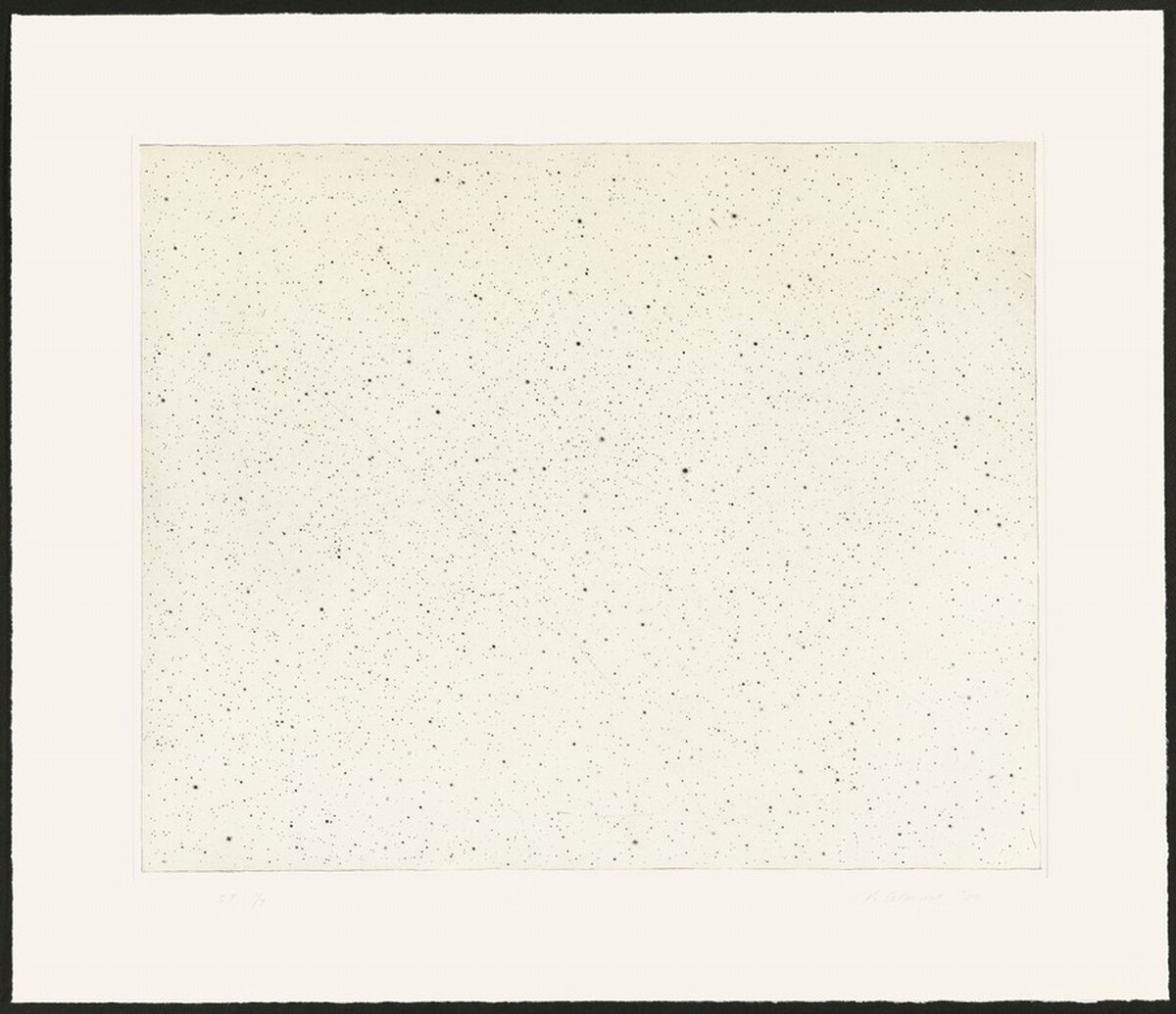 Night Sky 1 (Reversed) [special proof] by Vija Celmins