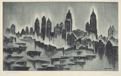 Evening Manhattan