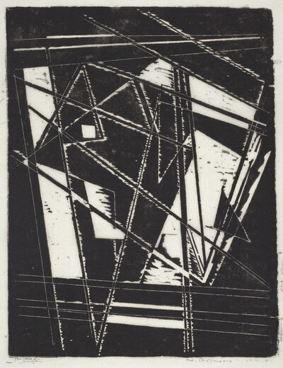 Composition II - Window Construction on Window
