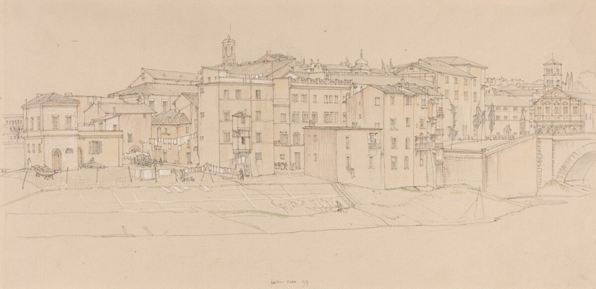 Tiber-Island, Rome by Robert Austin