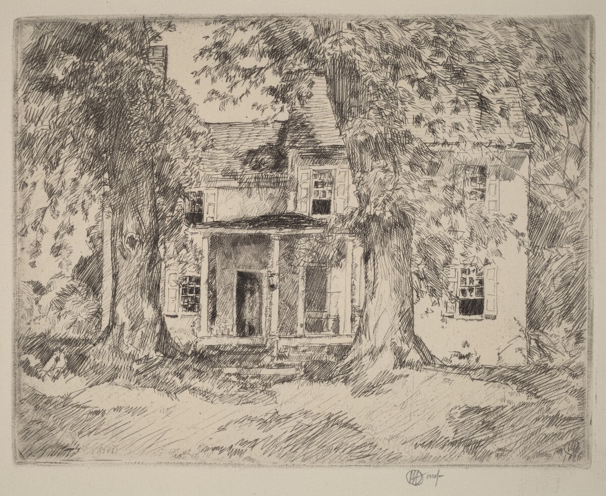 Washington's Headquarters near Valley Forge by Childe Hassam