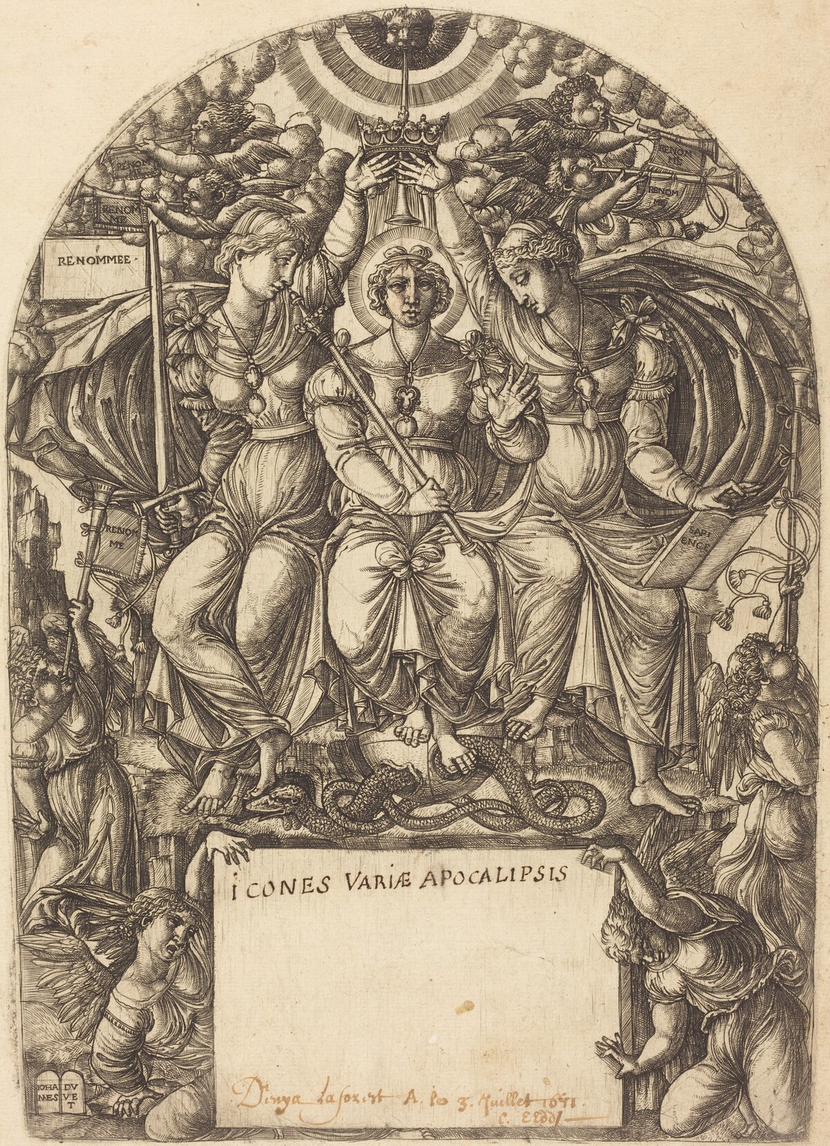La Majesté Royale by Jean Duvet