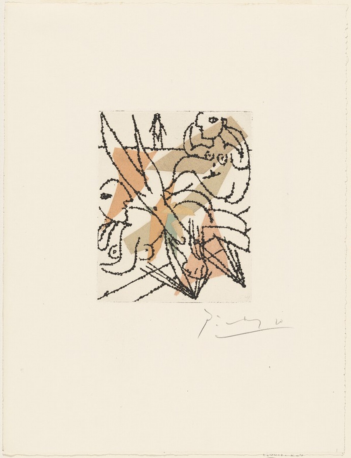 The Diver (La Plongeuse) by Pablo Picasso