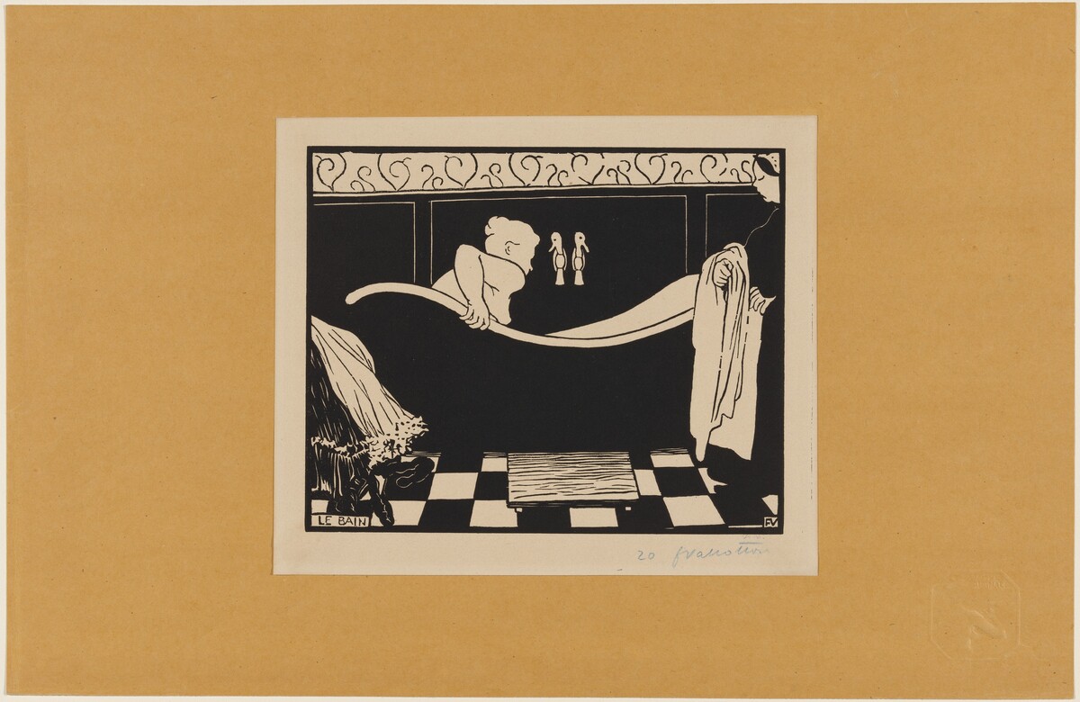 The Bath (Le Bain) by Félix Vallotton