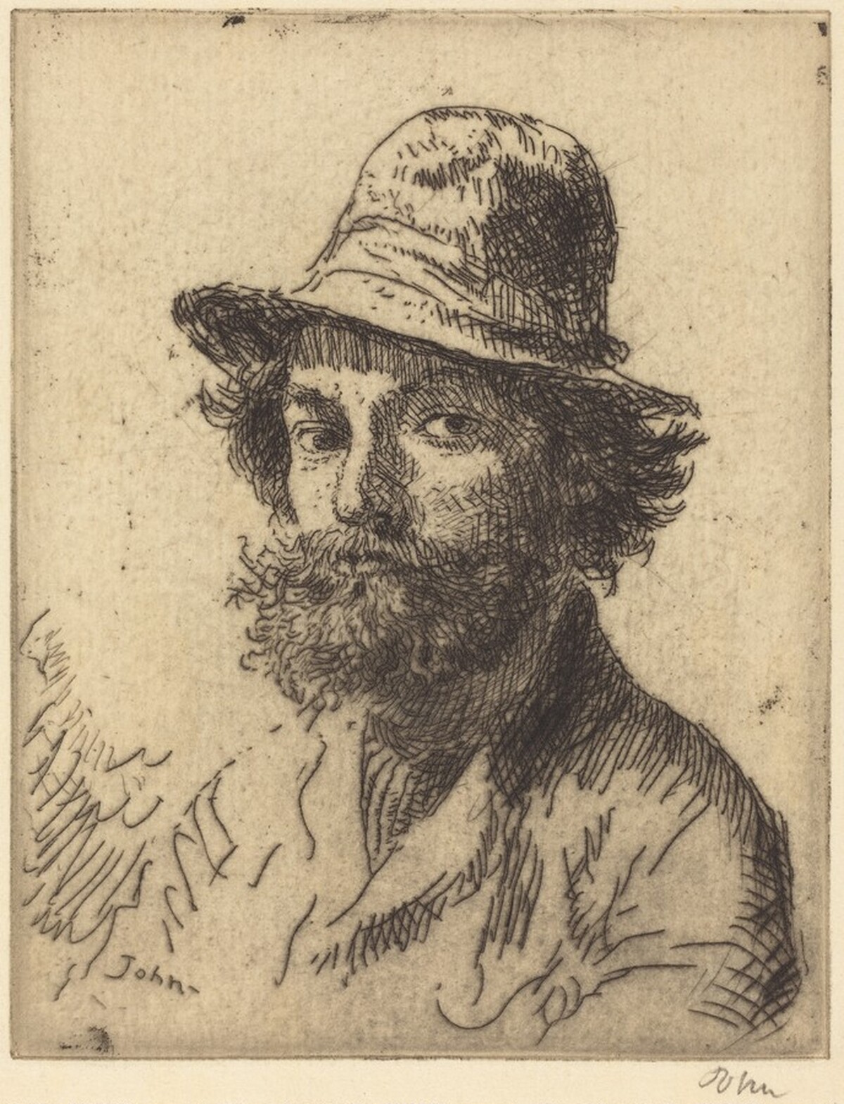 Portrait of the Artist by Augustus John