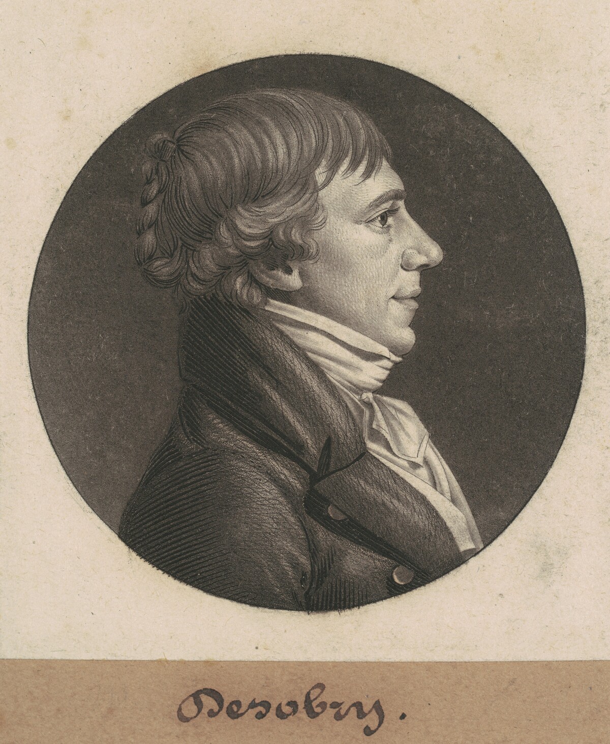 Desobry by Charles B. J. Févret de Saint-Mémin