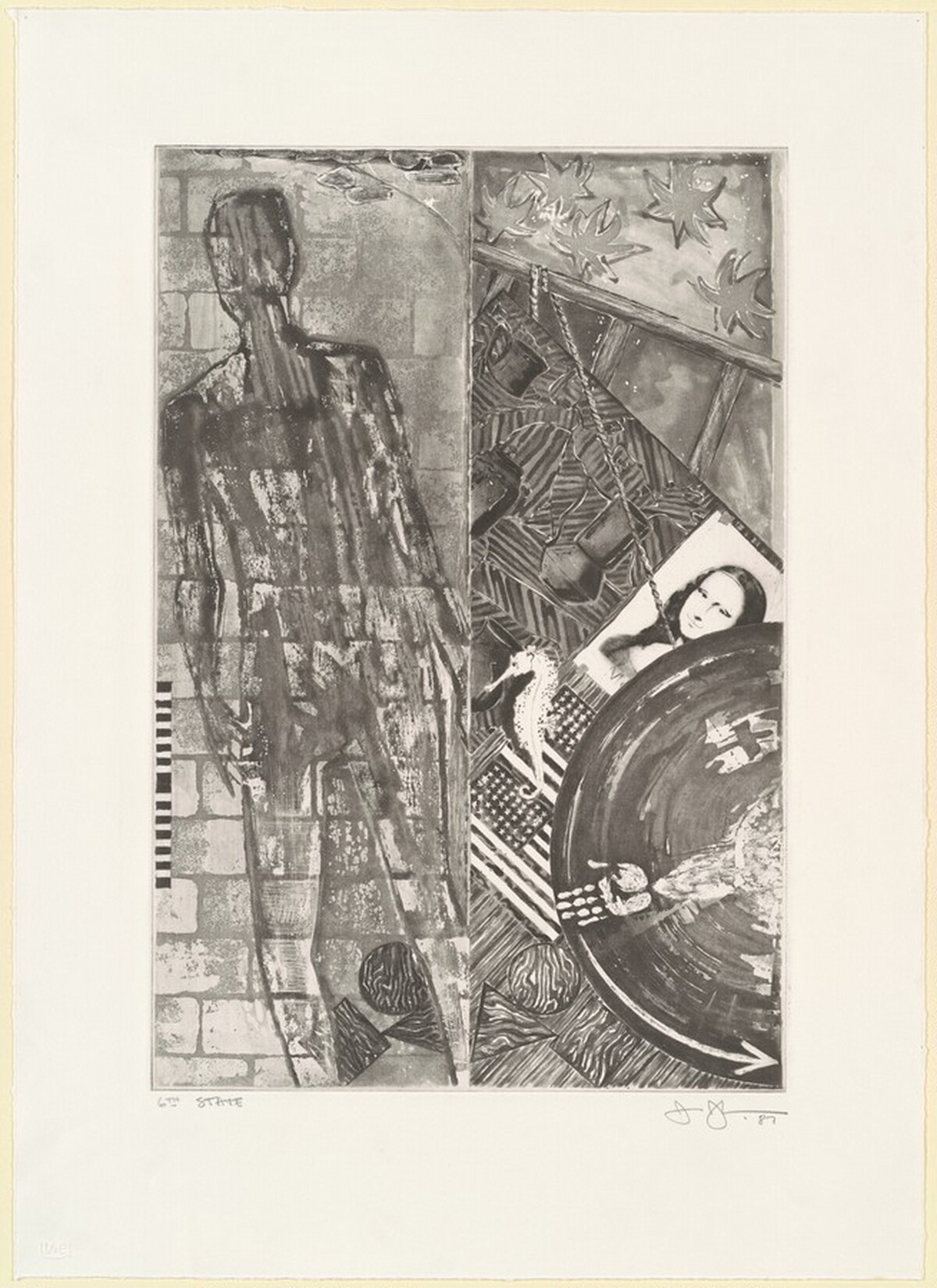 The Seasons (Summer) [state proof of 6th state] by Jasper Johns