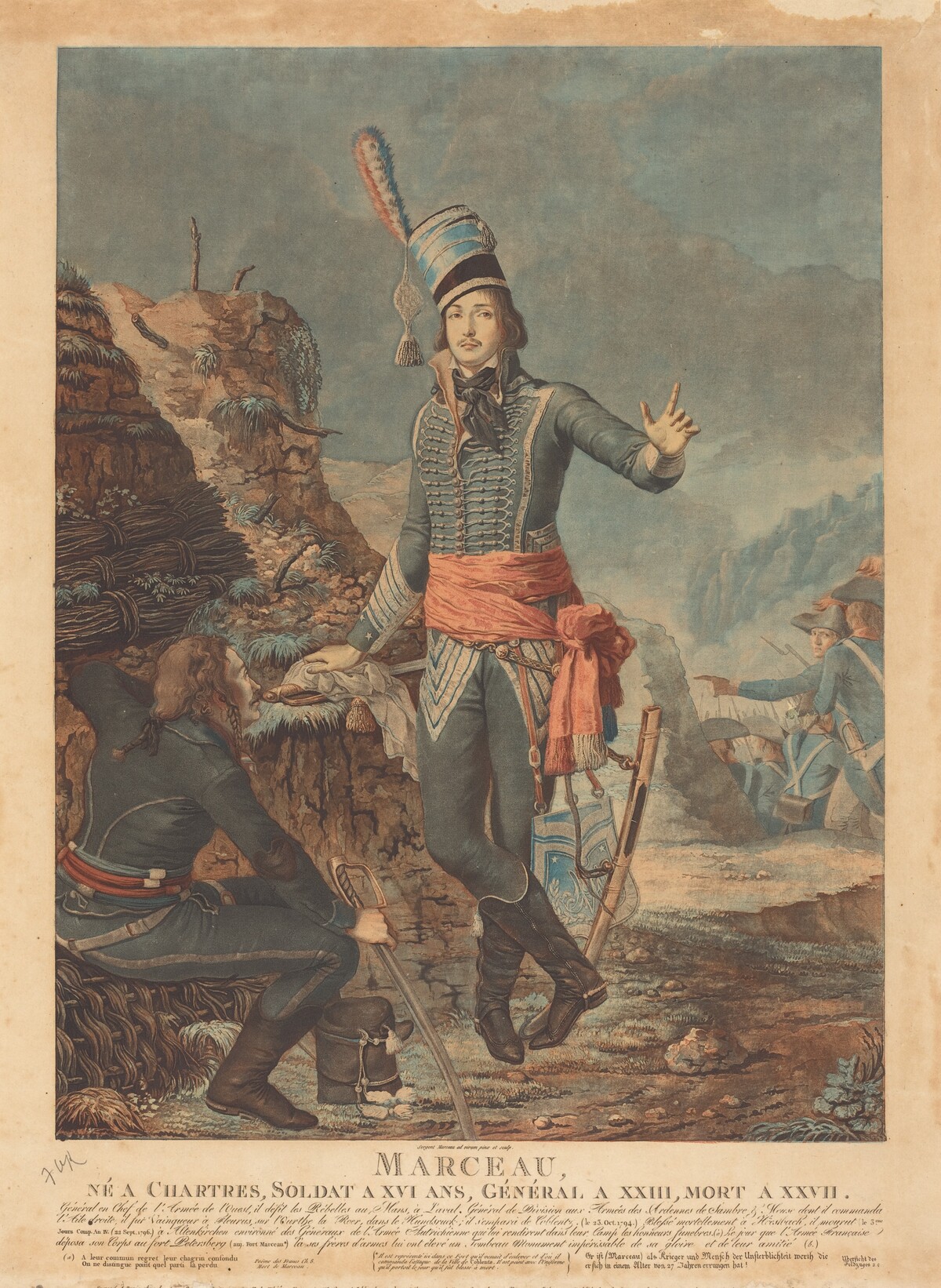 François Séverin Marceau-Desgraviers by Antoine-François Sergent