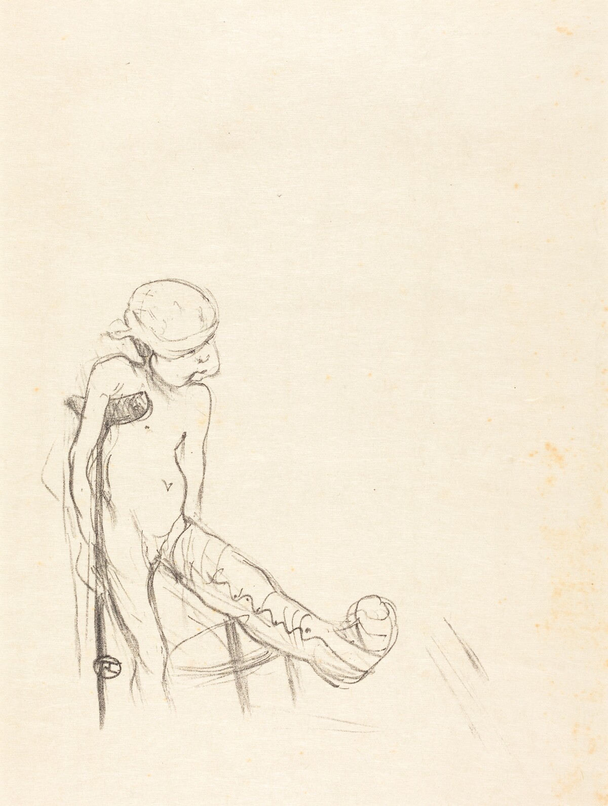 Wounded Eros (Eros vanné) by Henri de Toulouse-Lautrec