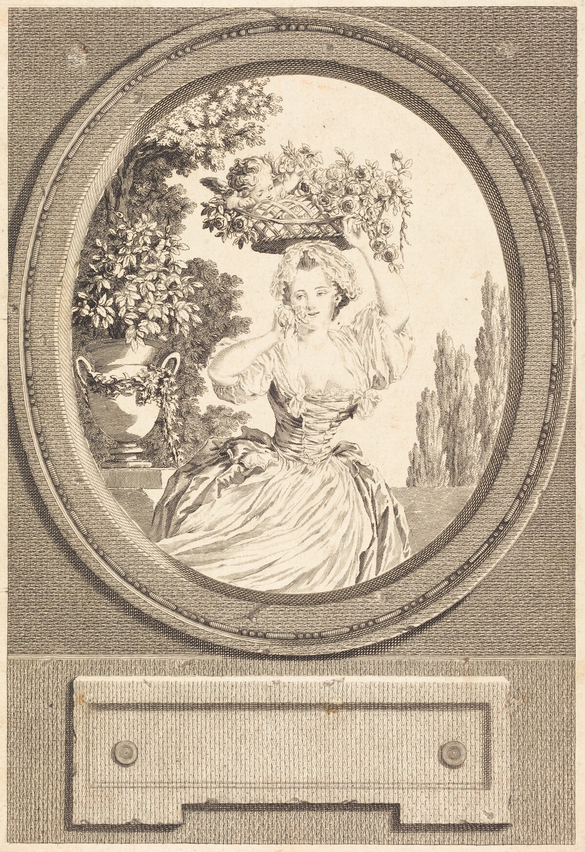 Marton by Nicolas Ponce after Pierre-Antoine Baudouin