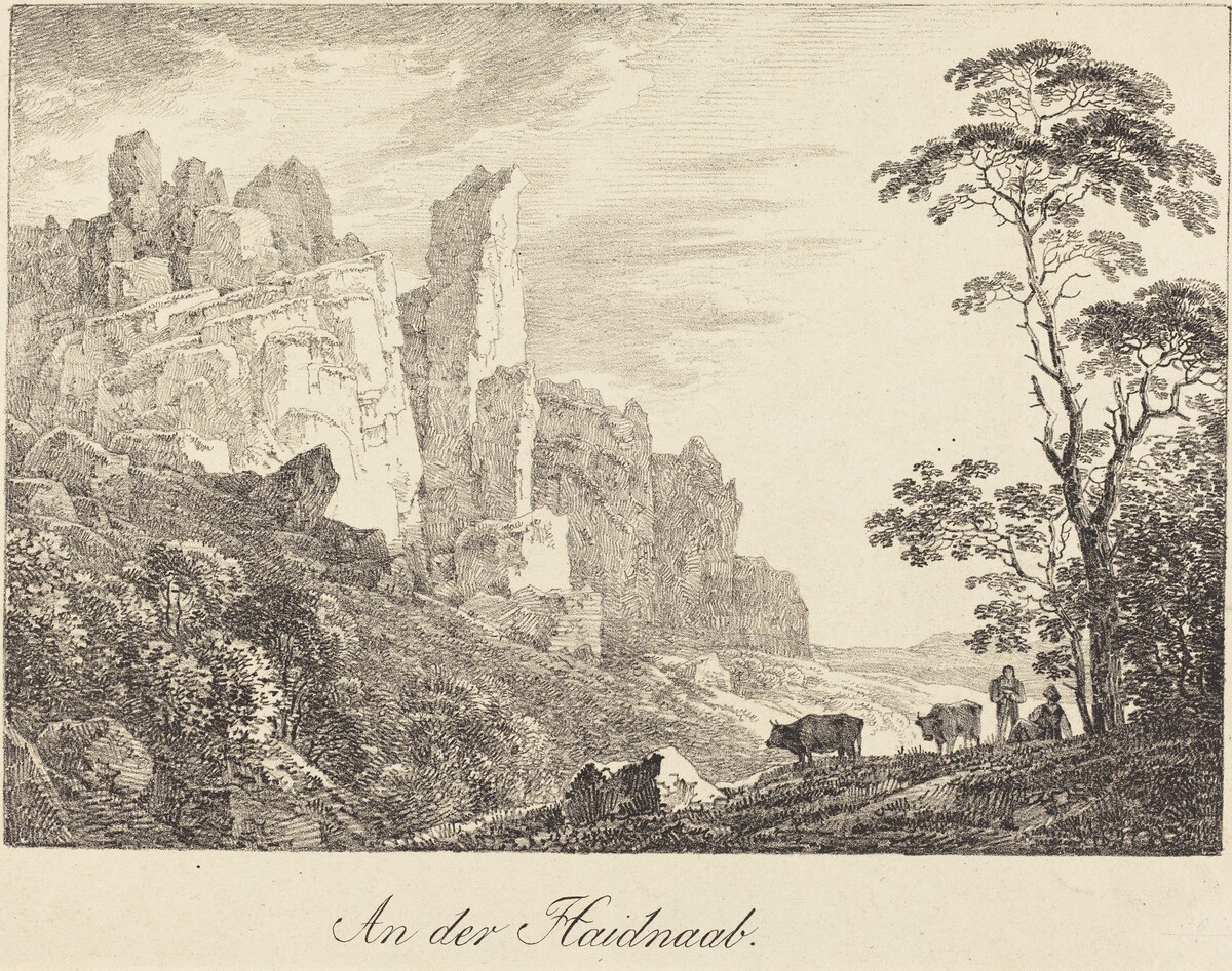 An der Haidnaab by Max Joseph Wagenbauer