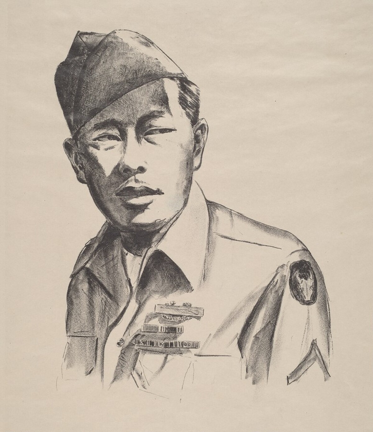 A.J.A., 100th Infantry Battalion by Alexander Samuel MacLeod