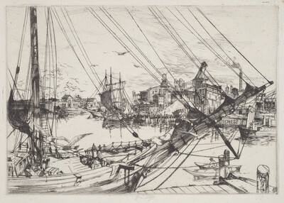 Mission Street Wharf (large plate)