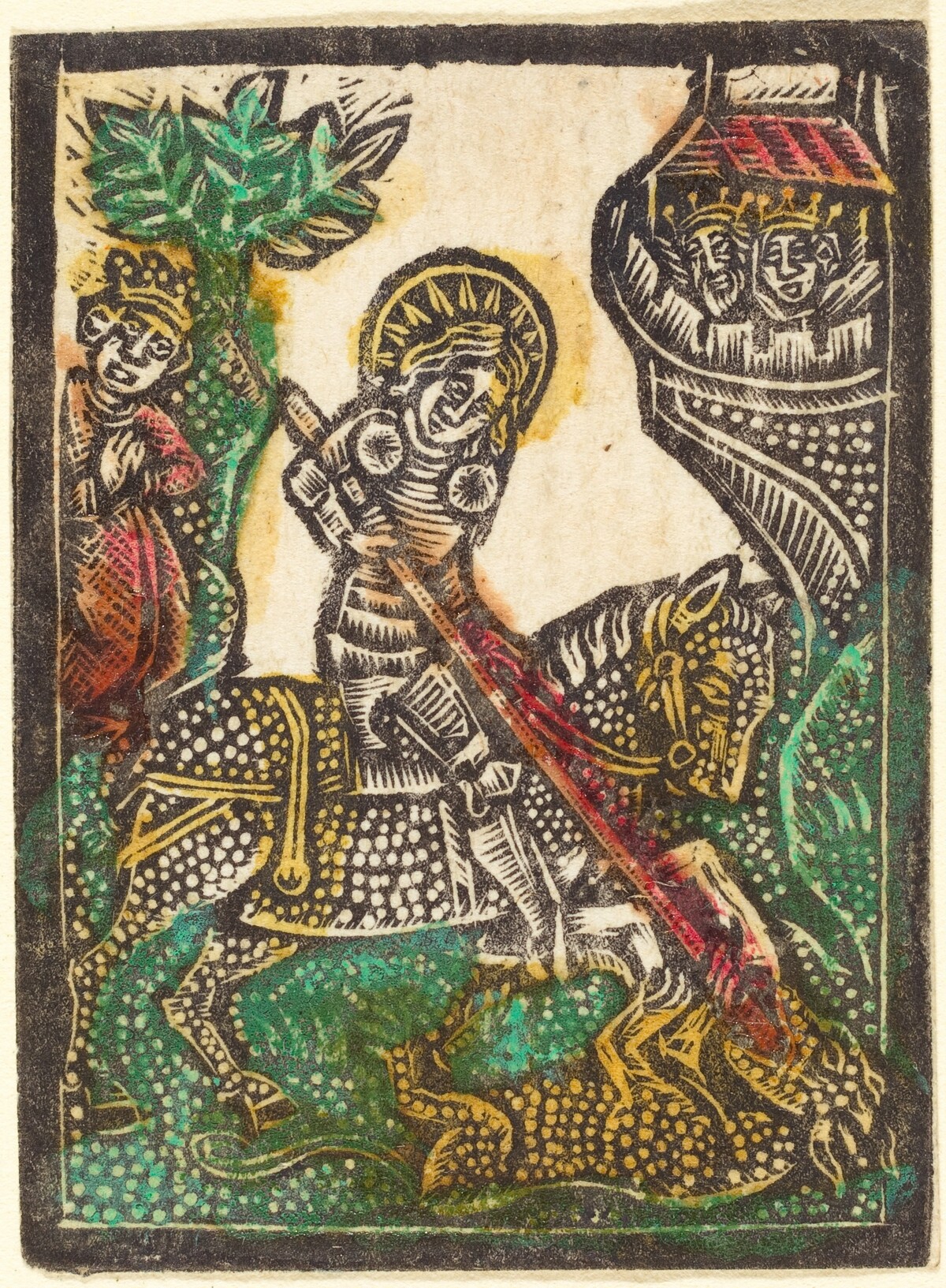 Saint George by Workshop of Master of the Aachen Madonna