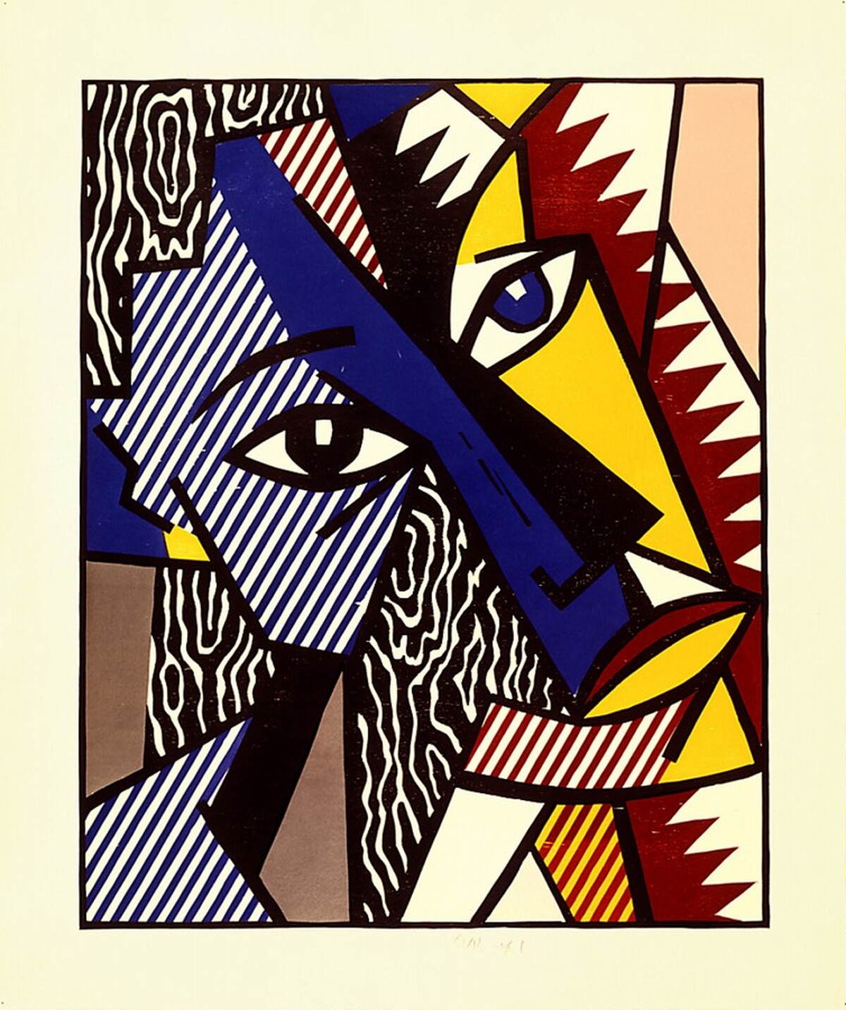 Head by Roy Lichtenstein