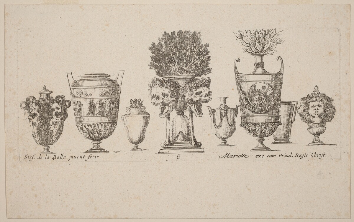 Fantastic Vases by Stefano Della Bella