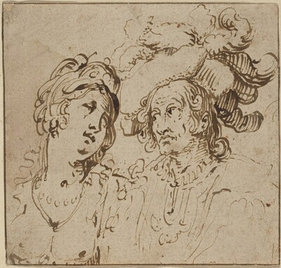 Cavalier with a Harlot