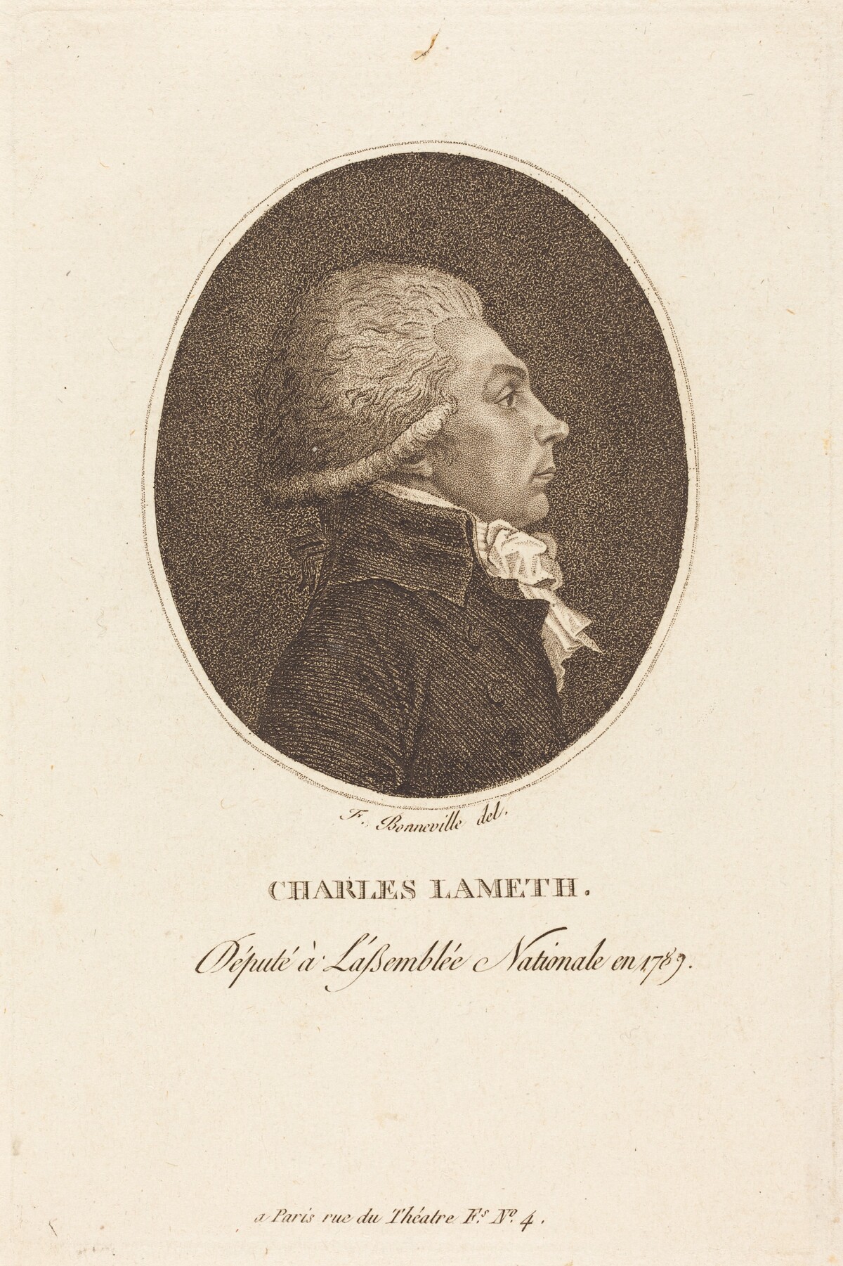 Charles Lameth by François Bonneville